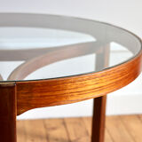 Scandinavian coffee table vintage teak Nathan