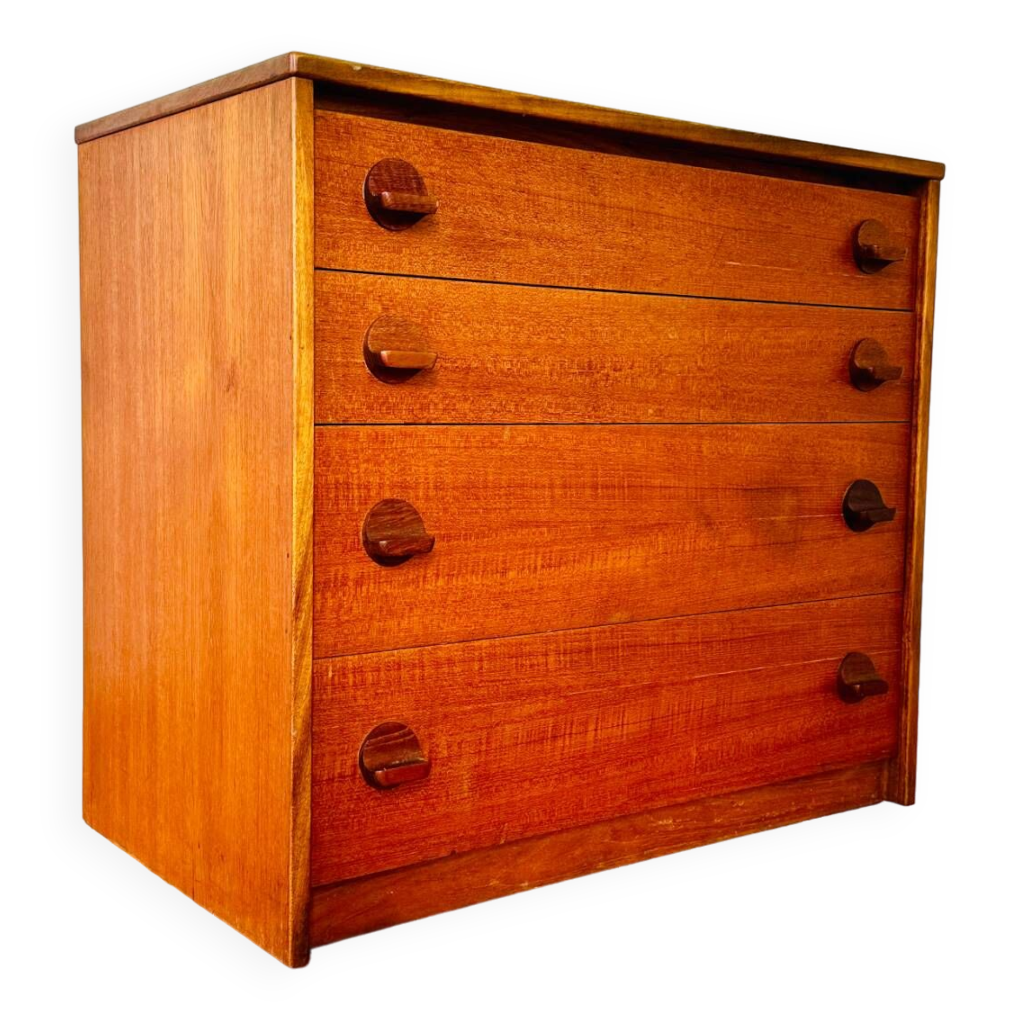 Vintage teak chest of drawers Stag Furniture edition