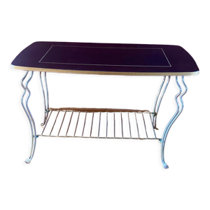 Table basse vintage pieds