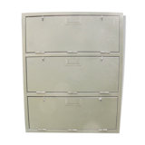 Furniture with an industrial iron locker army