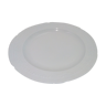 Round white porcelain dish