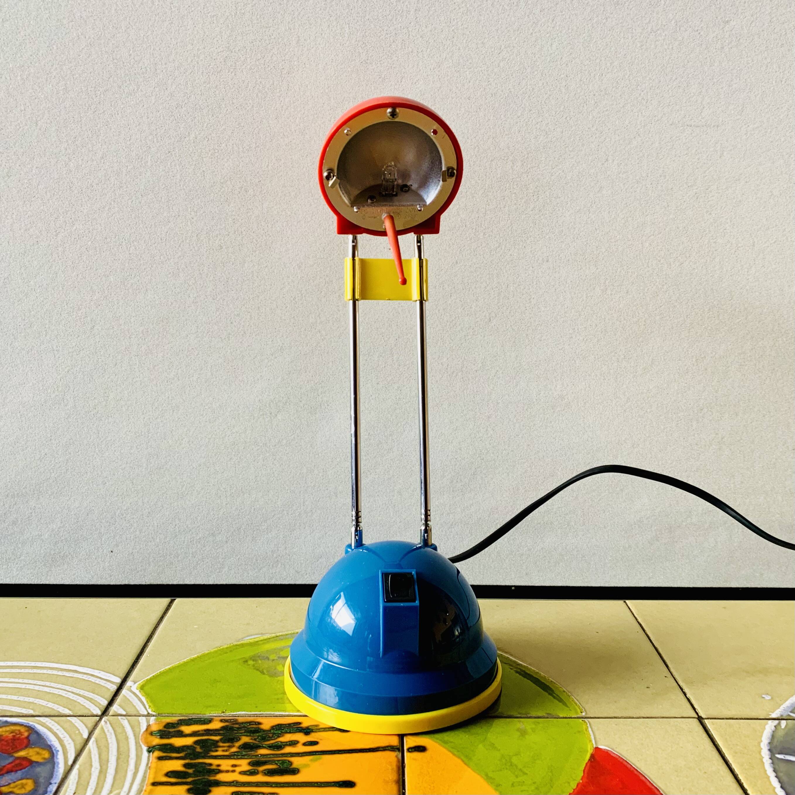 Vintage telescopic Memphis style desk lamp - Lihgt Force Limited