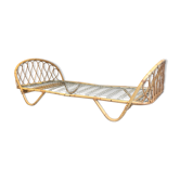Vintage  rattan bed