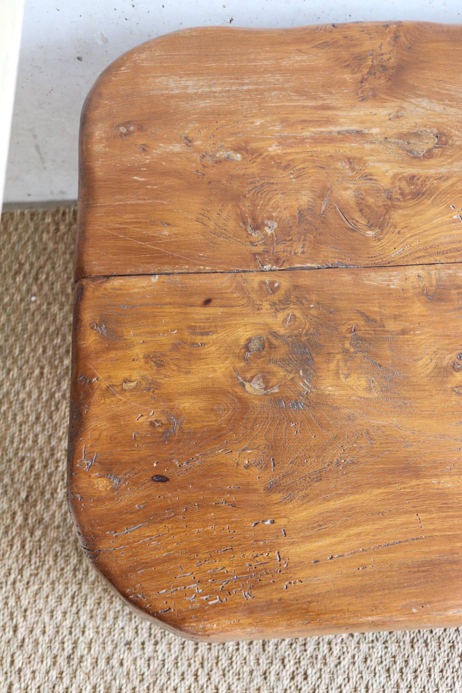 Vintage coffee table in solid elm 5P/60