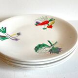 4 vegetable plates Lunéville – France