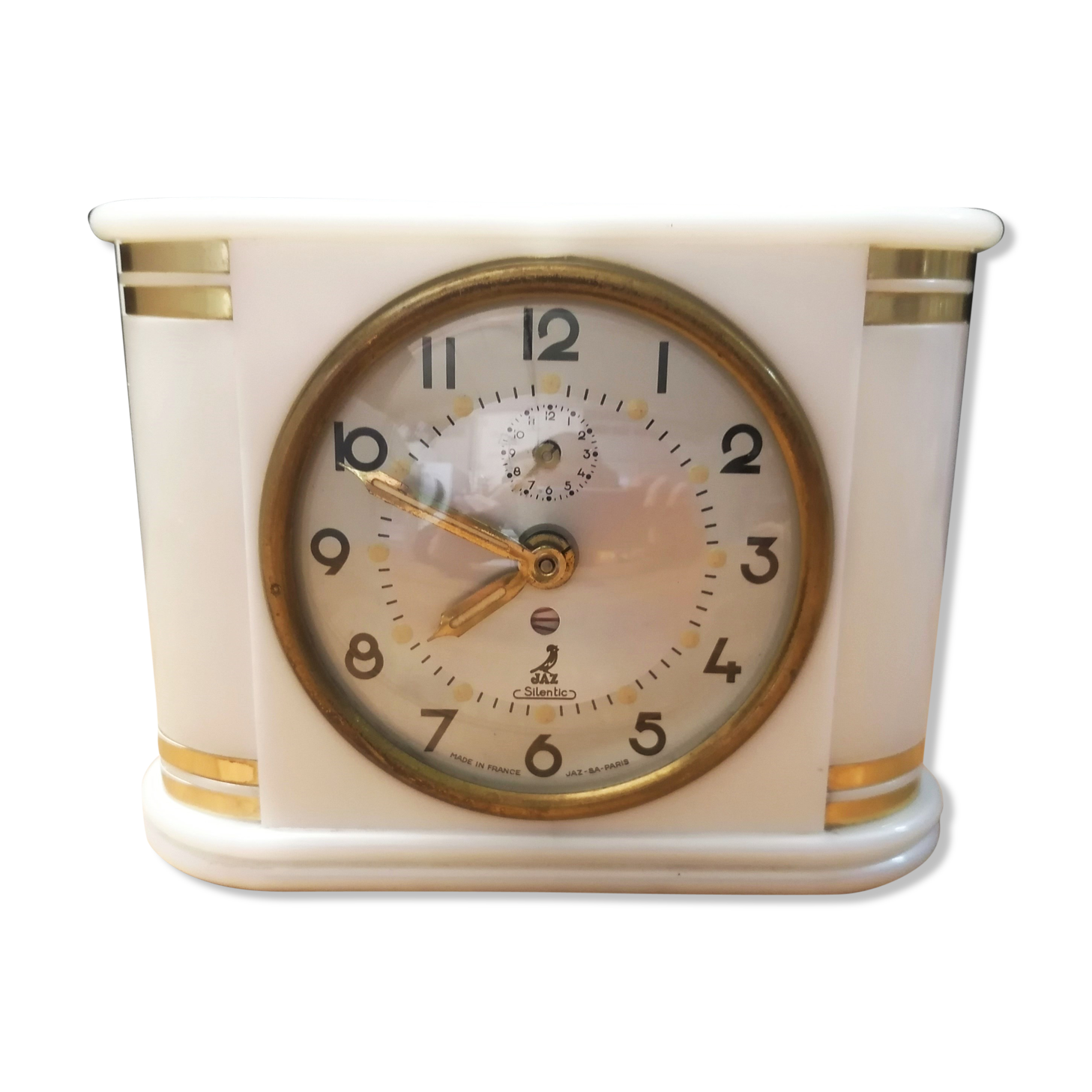 Mechanical clock Jaz Silentic, years 50/60