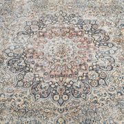 Tapis persan classique antique bleu clair 10x13, 296x386 cm
