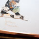 African painting in marquetry of butterfly wings