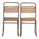 Chaises de jardin anciennes (c.1920). Ensemble de 2 pièces n°7