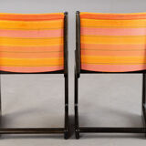 2 vintage casala cantilever chairs