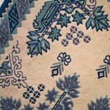 Handmade tunisian vintage carpet 131cm x 208cm 1960s, 1c544
