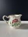Sarreguemines earthenware milk jug, Cernay decoration, vintage — painted flowers