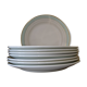 Assiettes Luneville modèle Régence