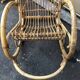 1960s rattan rocking-chair