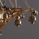 Lustre en bronze Eugène Soleau