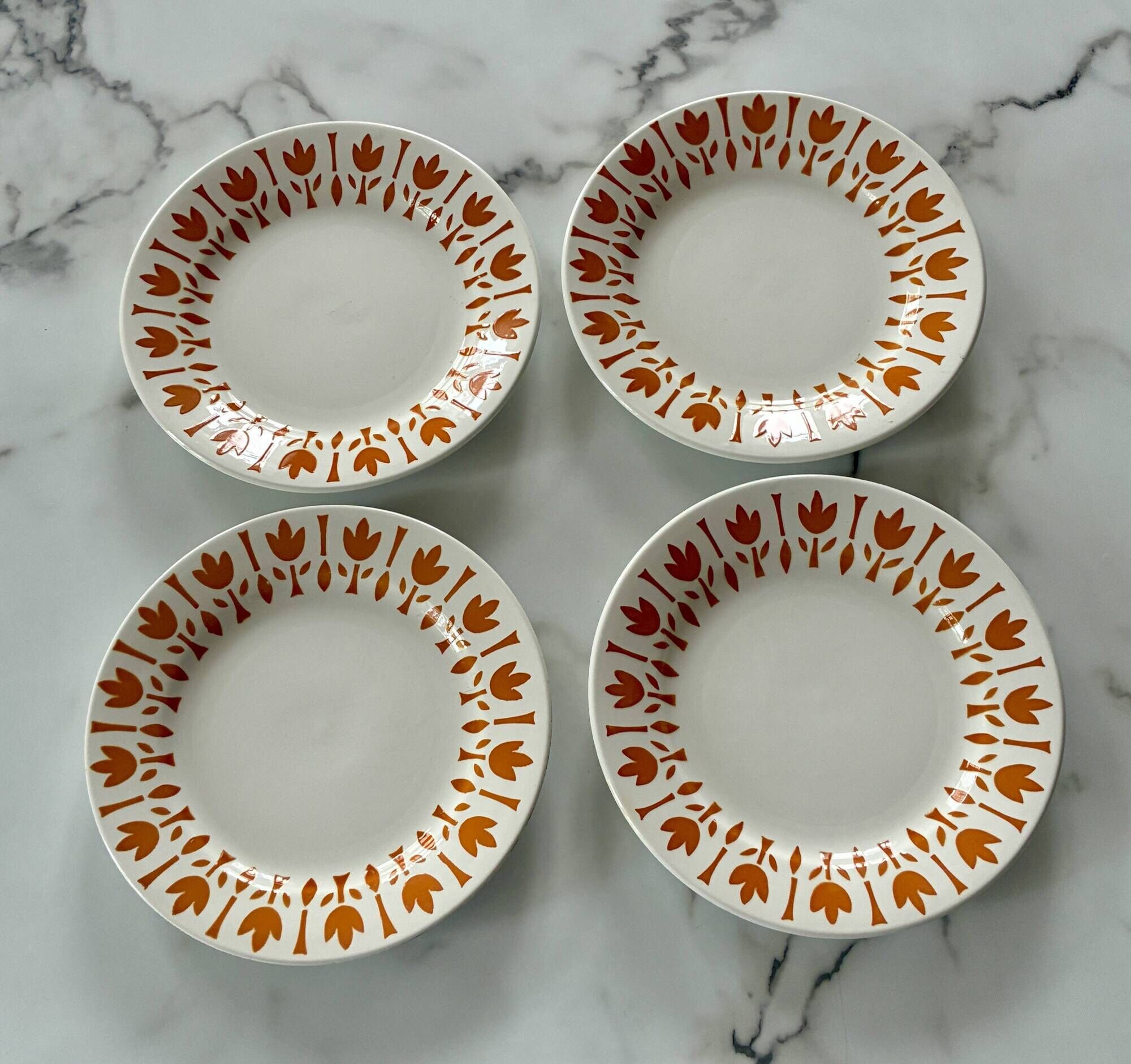 Dessert plates Digoin Sarreguemines
