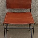 Chaise en cuir