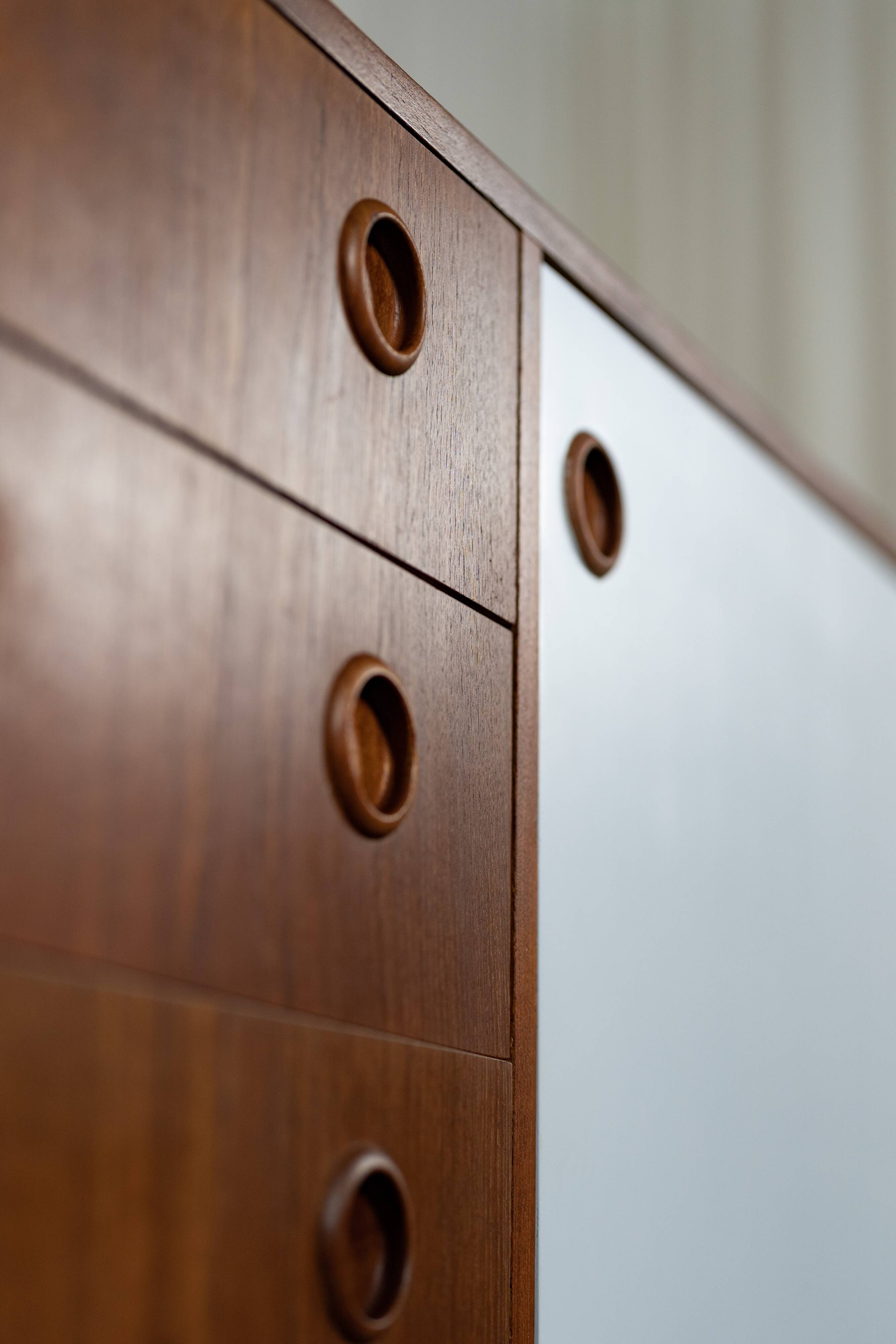Teak sideboard by HW Klein for Bramin, Denmark, 1960