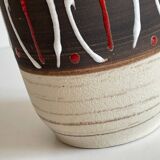 Vase artisanal ceramic 1950s