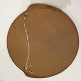 Scandinavian teak mirror - 52 x 50 cm