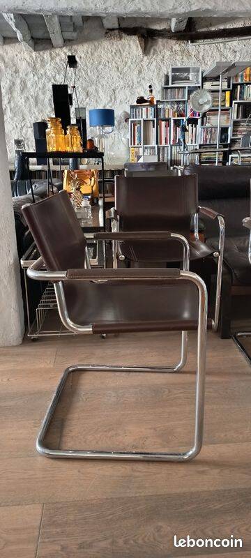 Mart Stam designer armchairs, Mattéo Grassi MG15 edition