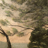 Oil on canvas early twentieth century