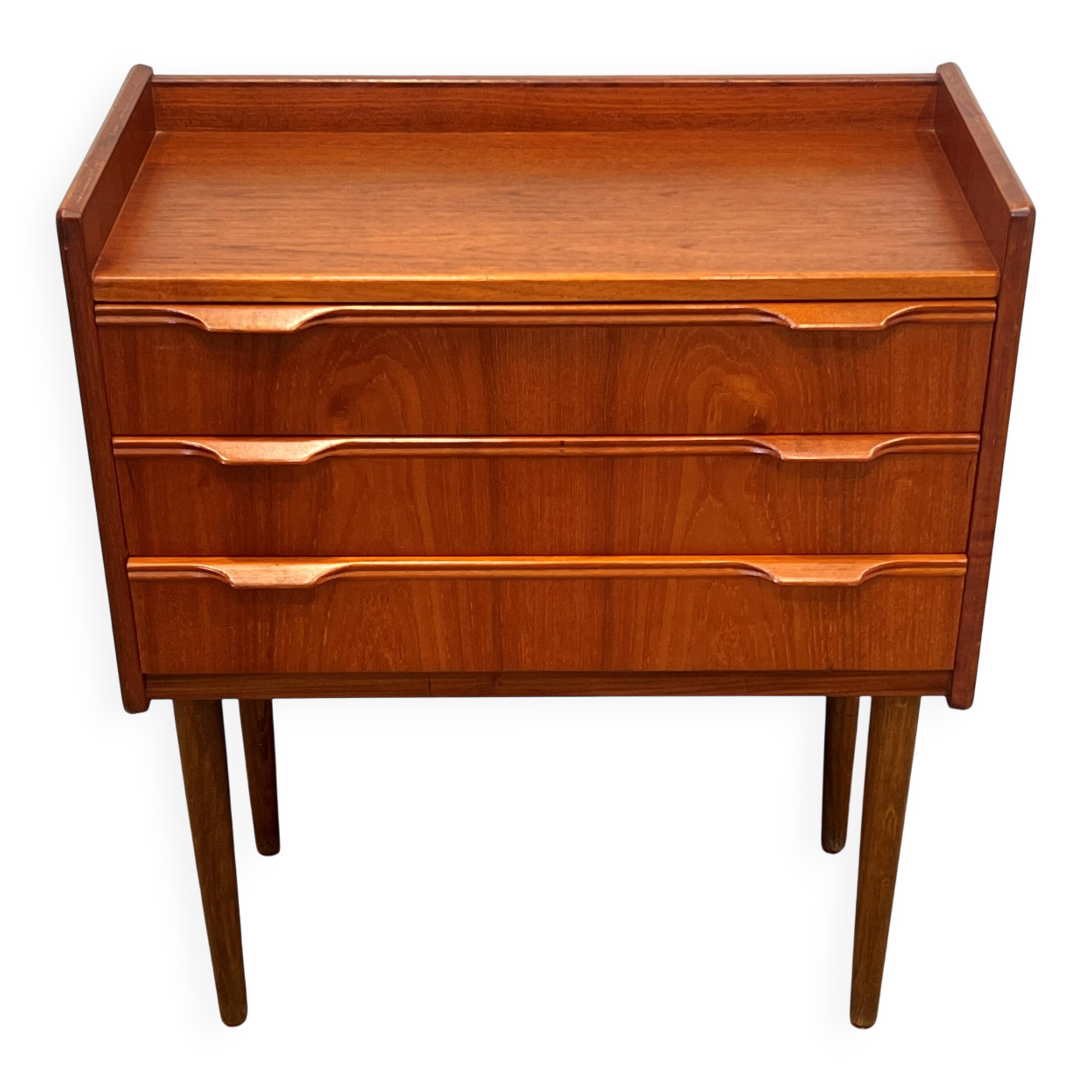 Scandinavian teak commode from the 1960s, Denmark.