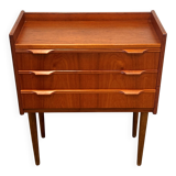 Scandinavian teak commode from the 1960s, Denmark.