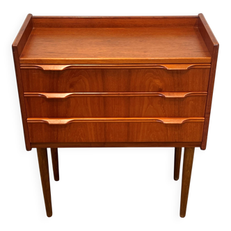Scandinavian teak commode from the 1960s, Denmark.