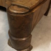Table console en contreplaqué de noyer 1799