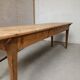 Old solid wood bistro table