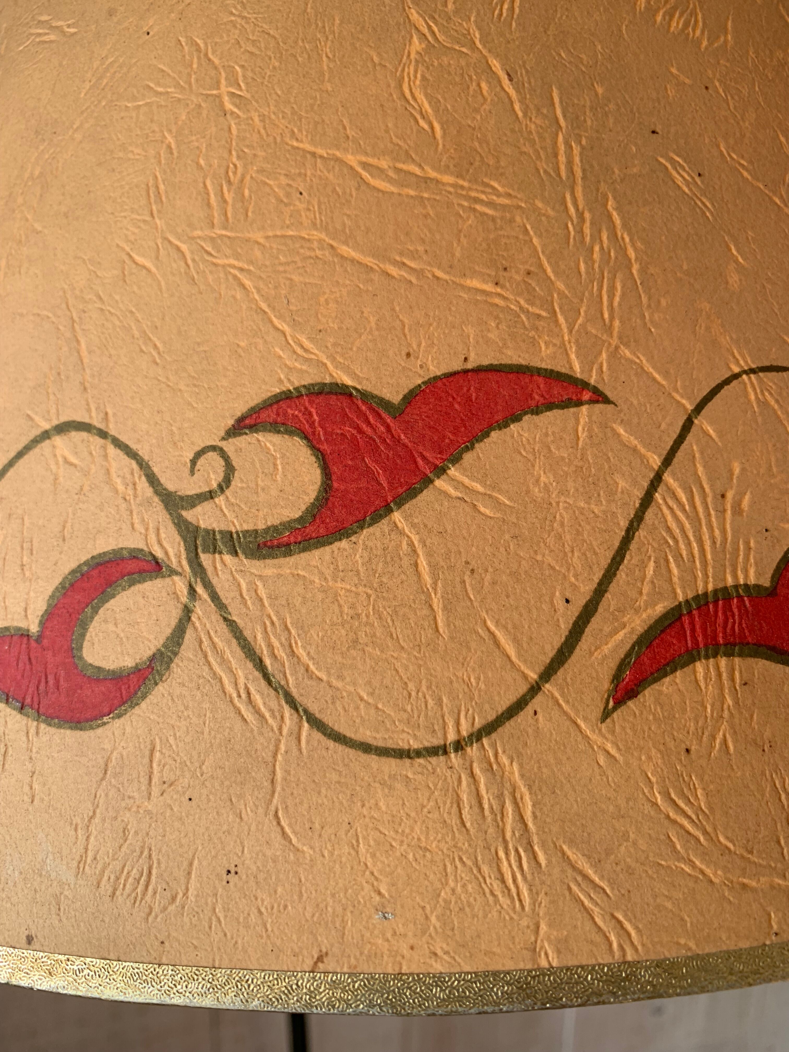 Scoubidou floor lamp