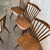 Set of 4 Baumann Menuet chairs