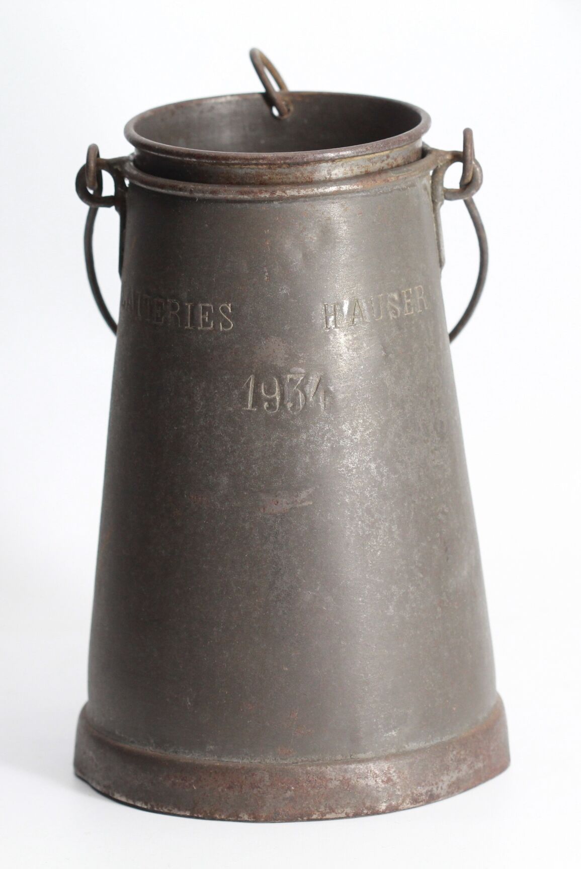 Old milk pot