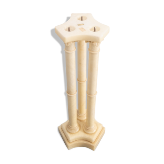 Italian Alabaster Pedestal, 1960s