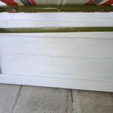 Vintage metal and canvas folding camping chairs