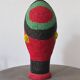 Bamileke beaded terracotta head (Cameroon)