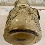 Service à orangeade verre fumé noir ancien/vintage