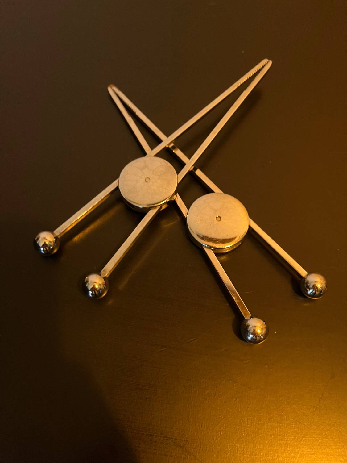 Adnet style sugar tongs or ice cube