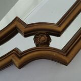 Resin mirror with false parcloses 210x106cm