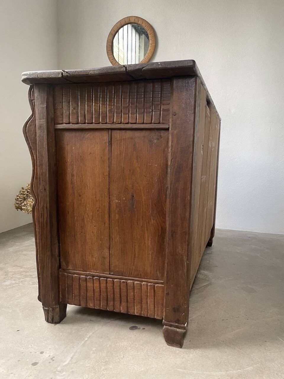 Auvergne brutalist folk art furniture 1890