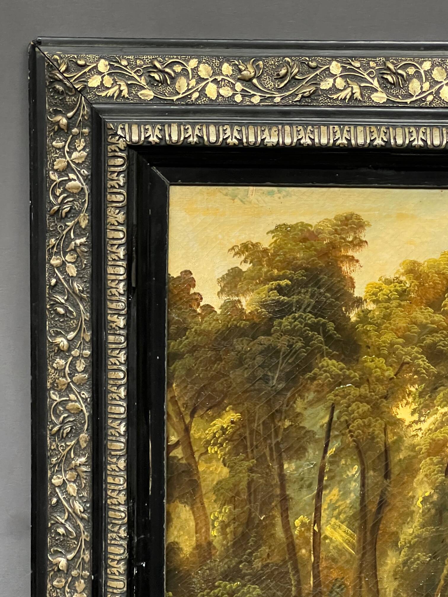 Ancient Italian landscape.