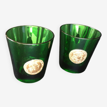 Dubonnet green glass