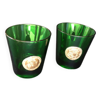 Dubonnet green glass