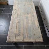 Old patinated coffee table, 160cms long