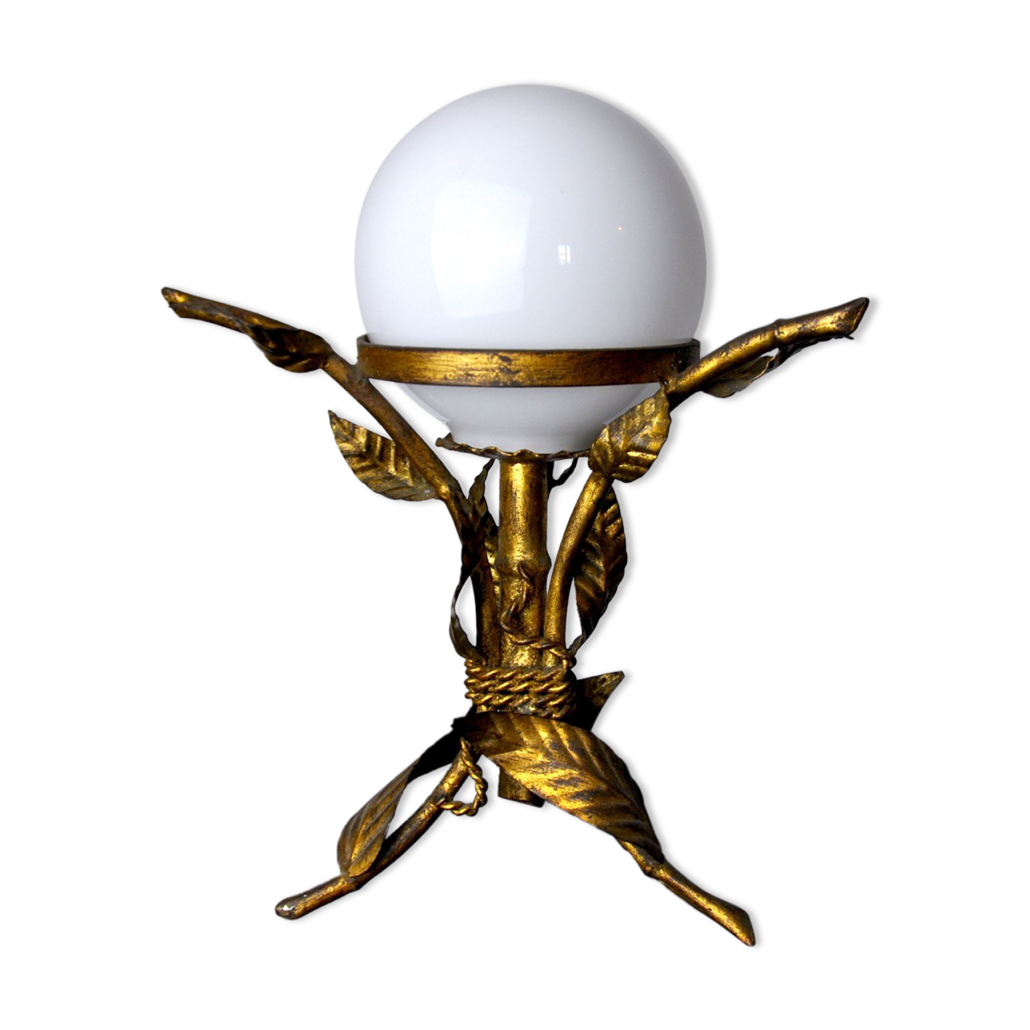 Floral table lamp, Art Deco, Spain, 1960