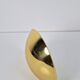 Vintage Half Moon Wall Lamps in Brass, 1980, Set of 3