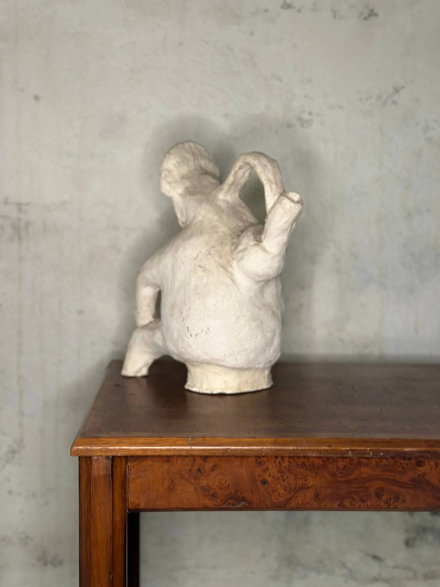 Anthropomorphic terracotta sculpture