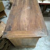 Restoration period chest of drawers in flamed walnut