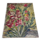 Oil painting by "Jacques Nieuwjaer", 1968